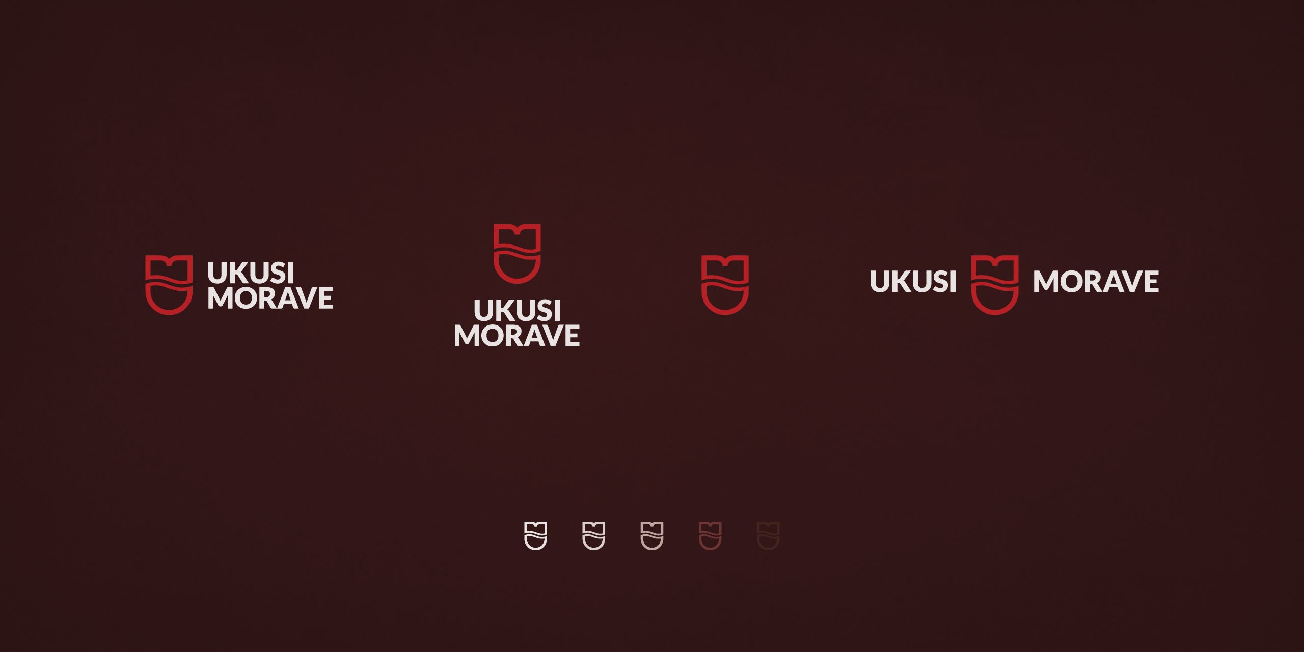 Ukusi Morave design system: logo, colors and typography